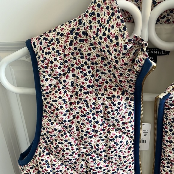 Floral J. Crew Vest - Picture 2 of 5